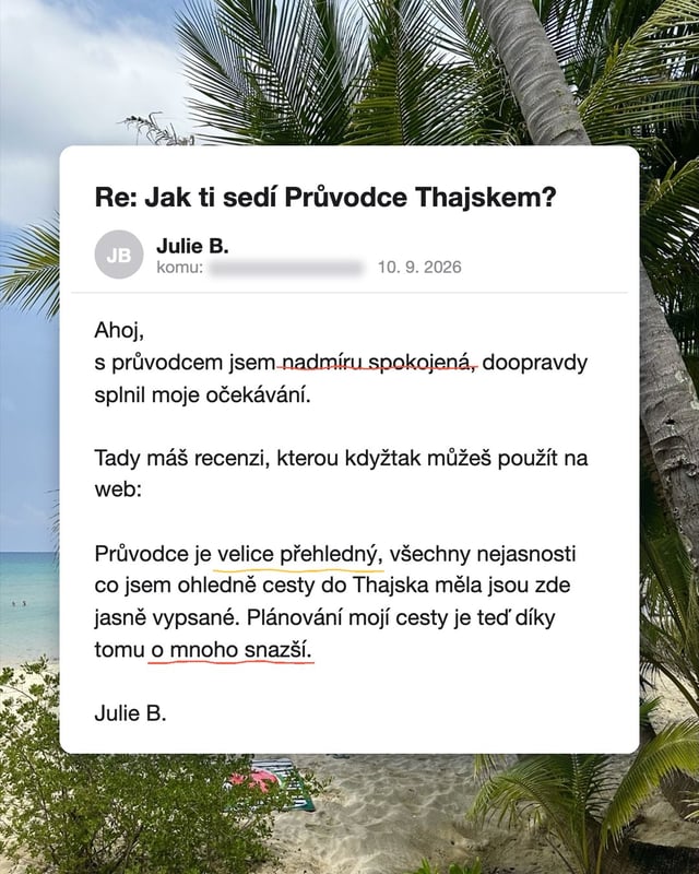 E-mail od Julie B.