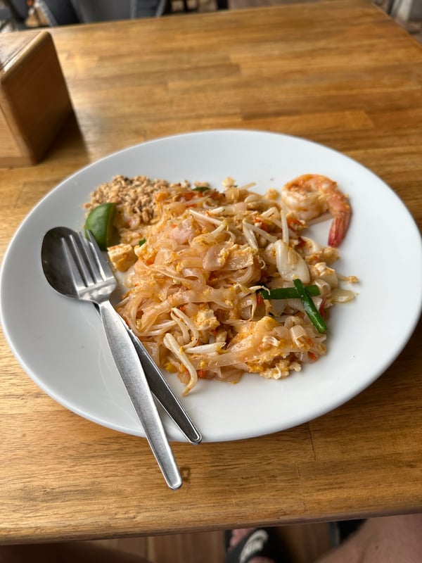 Pad Thai s krevetami