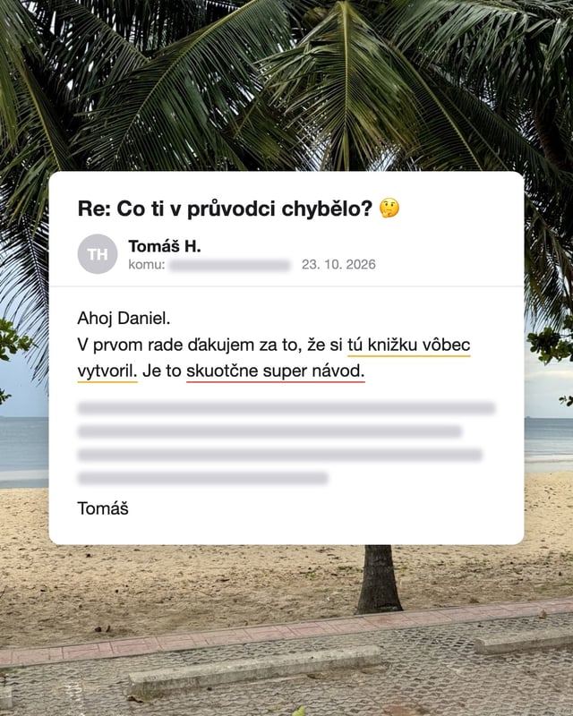 E-mail od Tomáše H.